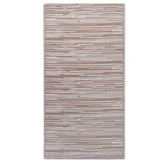 Vidaxl Zunanja preproga ARAKIL rjava 160x230 cm PP
