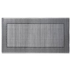 Vidaxl Zunanja preproga siva 80x150 cm PP