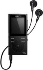 Sony NW-E394L MP3 predvajalnik 8 GB, črn