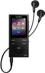 Sony NW-E394L MP3 predvajalnik 8 GB, črn