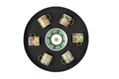 Rosenthal Versace ROSENTHAL VERSACE JUNGLE ANIMALIER Set skodelic za espresso s krožničkom 6 kosov