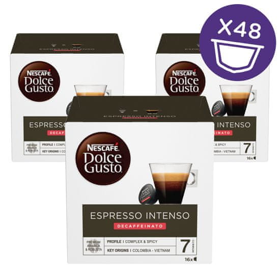 NESCAFÉ Dolce Gusto Espresso Intenso Decaffeinato kavne kapsule (48 kapsul / 48 napitkov)
