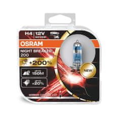 Osram H4 Night Breaker Laser +200% BOX 2 kosa