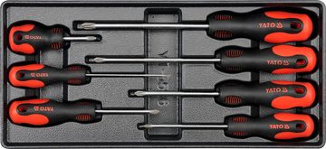 YATO  Vložek za vtičnico - izvijači križ 7ks