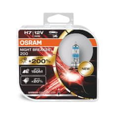 Osram H7 Night Breaker Laser +200% BOX 2 kosa