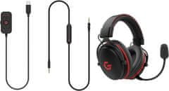 CZC.Gaming GH510 Hellhound slušalke, črno-rdeče