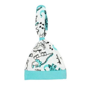 NICOL Dinosaur baby bombažna kapa - 56/62