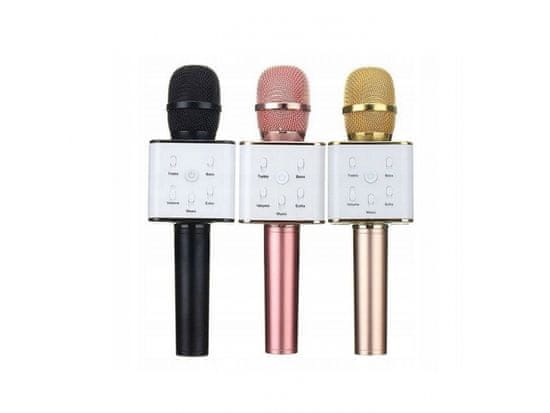 Bluetooth mikrofon za karaoke z zvočnikom zlati E-191-GO