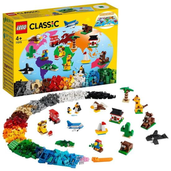 LEGO Classic 11015 Pot okoli sveta