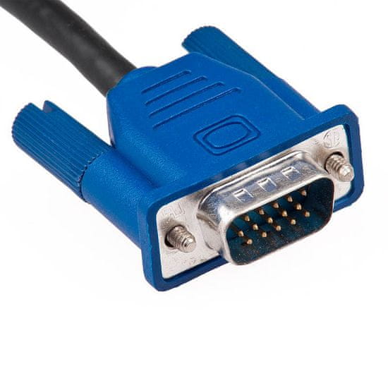 Goobay VGA HD15 (M)/HD15(M) kabel, 1 m - odprta embalaža