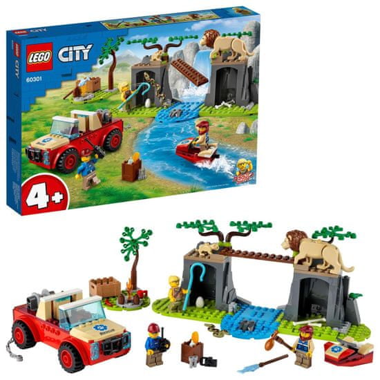 LEGO Mesto 60301 Reševalni teren za divjino