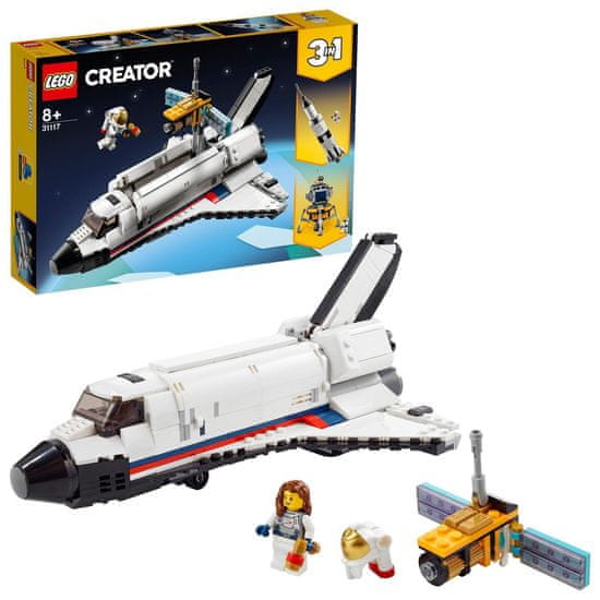 LEGO Creator 31117 Vesoljska pustolovščina z vesoljskim raketoplanom