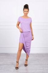 Kesi Ženska asimetrična obleka Escenas vijolična Universal