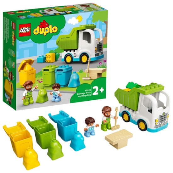 LEGO DUPLO 10945 Smetarsko vozilo in recikliranje