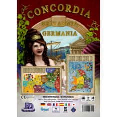 družabna igra Concordia, razširitev Britannia-Germania angleška izdaja