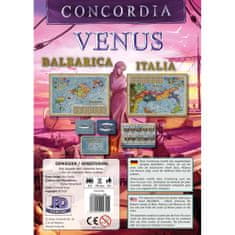 PDV družabna igra Concordia Venus, razširitev Balearica-Italia angleška izdaja