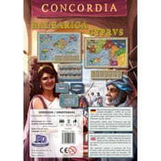 družabna igra Concordia, razširitev Balearica-Cyprus angleška izdaja