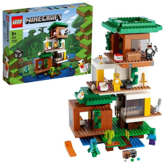 LEGO Minecraft 21174 Moderna hišica na drevesu