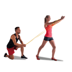 Pure2Improve Odpornost fitnes aerobna guma P2I svetloba