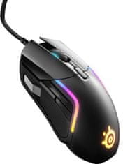 SteelSeries Rival 5 računalniška gaming miška, črna (62551) - Odprta embalaža