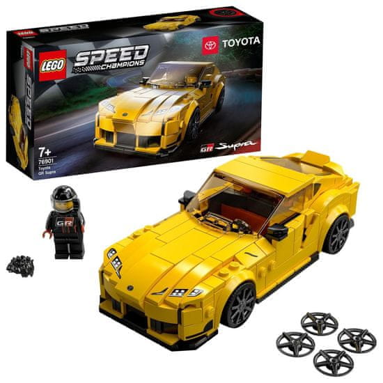 LEGO Speed Champions 76901 Toyota GR Supra - odprta embalaža