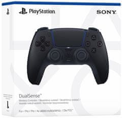 Sony DualSense brezžični igralni plošek za PS5, Midnight Black