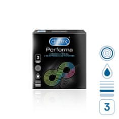 Durex Kondomy Performa (Varianta 3 pcs)