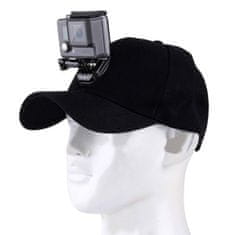 Puluz PU195 kapa z držalom za športno kamero, črna