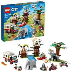 LEGO City 60307 Reševalni kamp v divjini