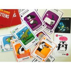 Exploding Kittens igra s kartami Exploding Kittens, razširitev Imploding Kittens angleška izdaja
