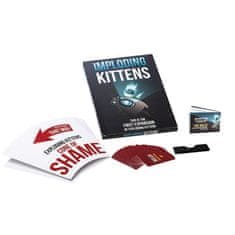 Exploding Kittens igra s kartami Exploding Kittens, razširitev Imploding Kittens angleška izdaja