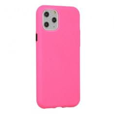 Neon ovitek za iPhone SE 2020/7/8, silikonski, pink