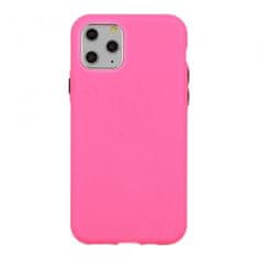 Neon ovitek za iPhone SE 2020/7/8, silikonski, pink