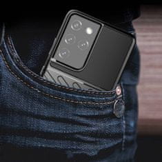WHB Tunder Armor ovitek za Samsung Galaxy A12, silikonski, črn