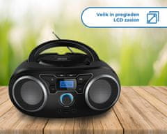 Manta BBX006 radio FM, CD, MP3, USB, Bluetooth 5.0