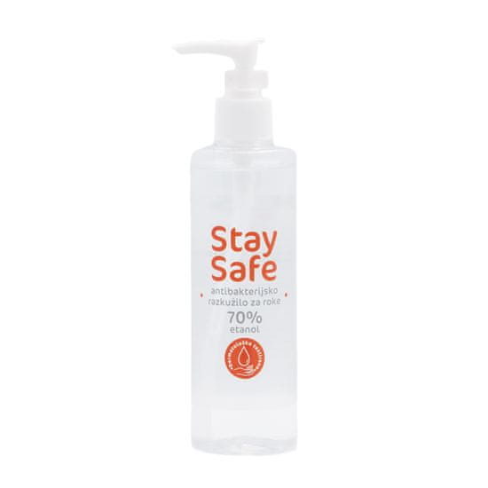 Stay Safe Razkužilo za roke 250ml s pumpico