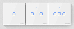 Sonoff T0EU2C-TX WiFi pametno stensko stikalo