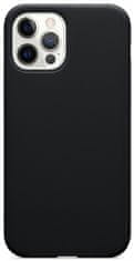 WHB Ovitek za iPhone 12 Pro, silikonski, mat črn
