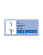 MESEC DP1 Ferrari 1/2", proporcionalni dozator z ventilom by-pass, OPUR