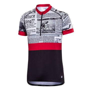 Klimatex CYKLODRES BAREX XL črna / bordo, CYKLODRES BAREX XL črna / bordo