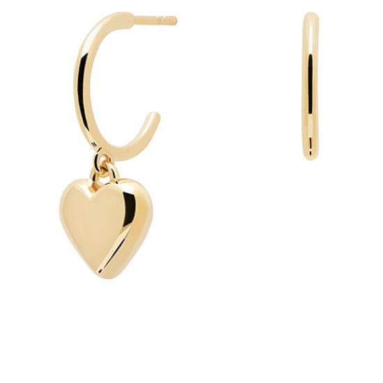 PDPAOLA Romantični asimetrični uhani prstani L`ABSOLU Gold AR01-364-U