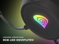 Genesis Neon 200 RGB gaming slušalke z mikrofonom