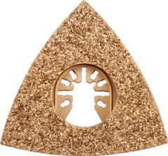 YATO  Trikotni abrazivno ploščo za večnamensko HM, 80mm (beton, keramika )