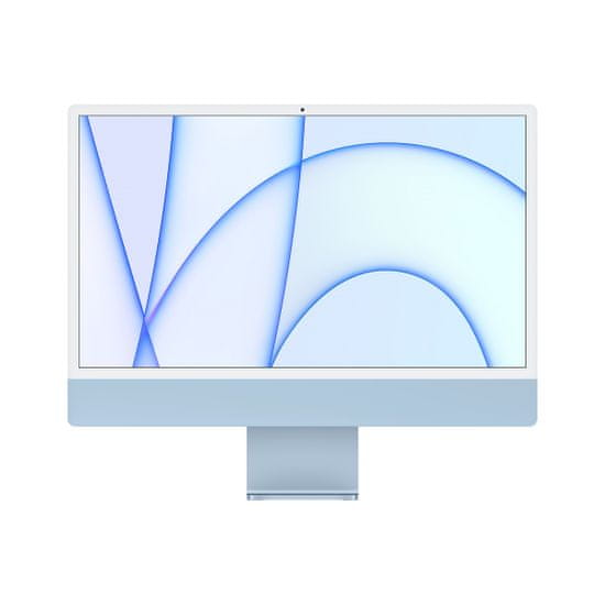 Apple iMac 24 računalnik, 256 GB, Blue - INT (mgpk3ze/a)