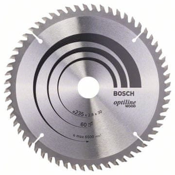 BOSCH Professional list za krožno žago Optiline Wood 235x30-60 (2608641192)