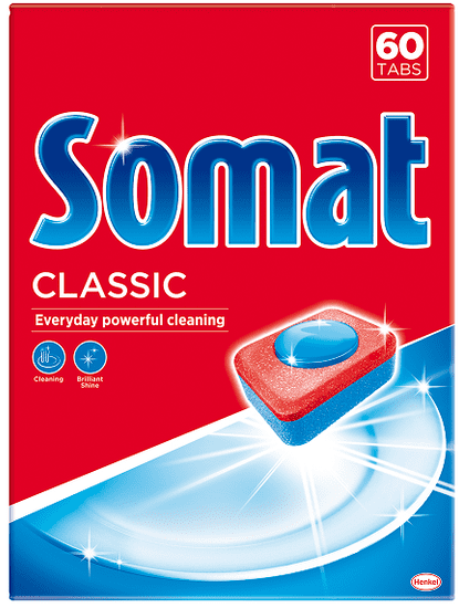 Somat tablete za pomivalni stroj Classic, 60 kosov