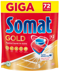 Somat tablete za pomivalni stroj Gold, 72 tablet