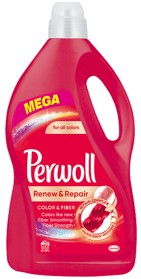Perwoll pralni gel Renew Advanced Color, 3,6 l, 60 pranj