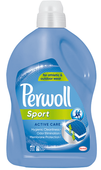 Perwoll pralni gel Sport, 2,7 l, 45 pranj
