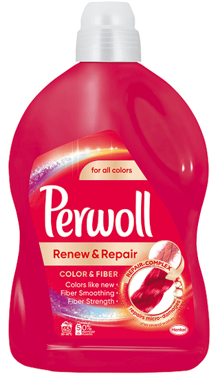 Perwoll pralni gel Renew Advanced Color, 2,7 l, 45 pranj
